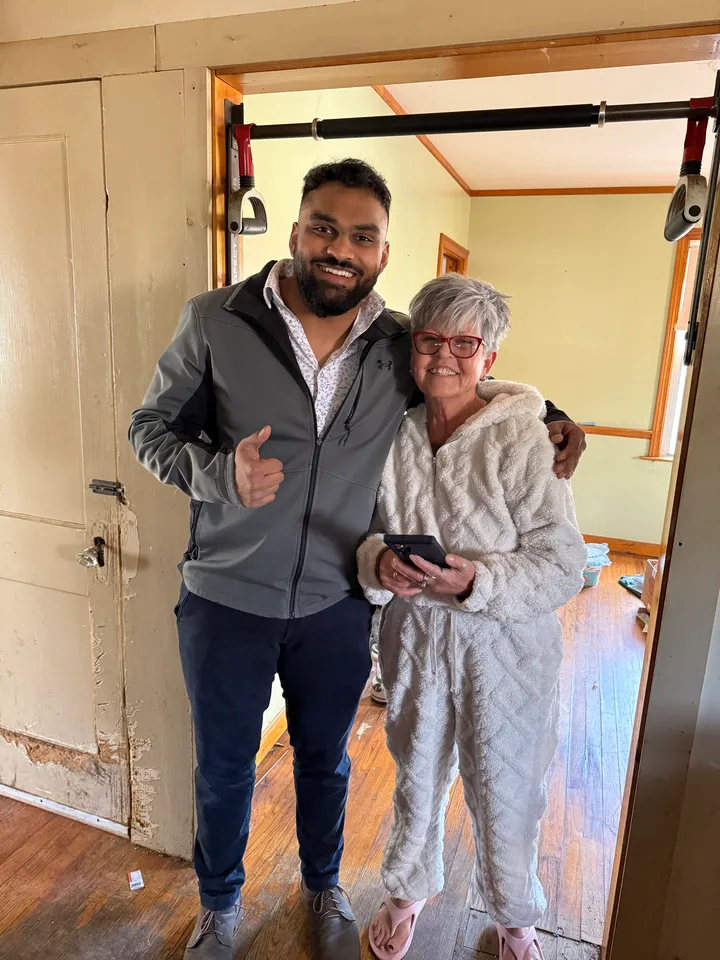 New England Home Partners with a Massachusetts homeowner